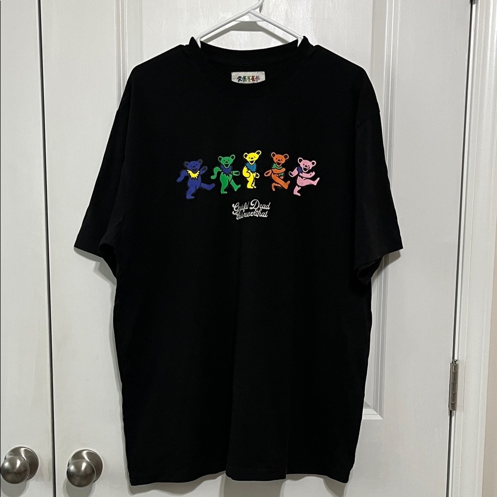 Thisisneverthat x Grateful Dead Dancing Bears Graphic Unisex Tee XL - Picture 1 of 5